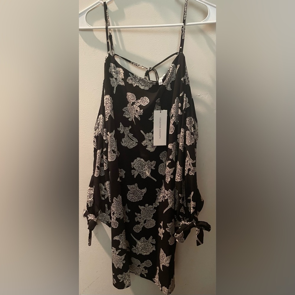 Collective Concepts Cold Shoulder Dress NWT